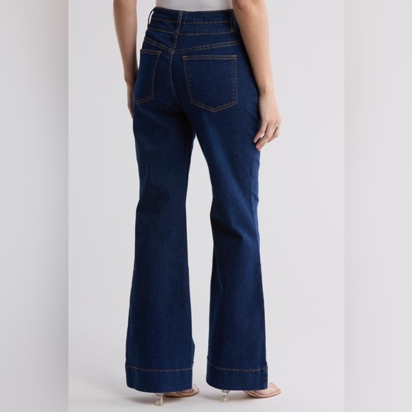 NWT Bagatelle High Rise Wide Leg Jeans in Cordelia Wash Size 28 - Picture 2 of 7